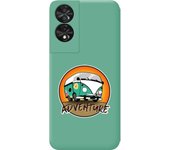 Funda Silicona Líquida Verde TCL 50 SE Adventure
