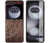 Carcasa Samsung Galaxy Z Flip 6 5G Madera 06