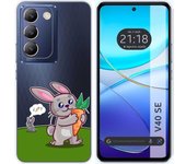 Funda Silicona Vivo V40 SE 5G Conejo