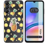 Funda Silicona Transparente Samsung Galaxy A05s Piña