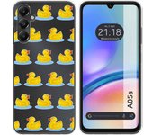 Funda Silicona Transparente Samsung Galaxy A05s Pato
