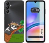 Funda Silicona Transparente Samsung Galaxy A05s Panda