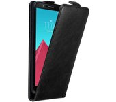 Funda para LG G4 in NEGRO ANTRACITA - Cubierta Proteccion Estilo Flip con Cierre Magnetico - Etui Case Cover Carcasa