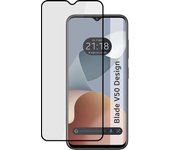 Protector Cristal Negro Zte Blade V50 Design 5G