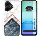 Funda Silicona Xiaomi Poco M6 4G Mármol 05
