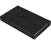 Silverstone TS15 Carcasa de disco duro/SSD Negro 2.5 pulgadas