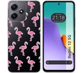 Funda Silicona Xiaomi Redmi 12 5G Flamenco