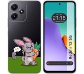 Funda Silicona Xiaomi Redmi 12 5G Conejo