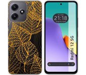Funda Silicona Xiaomi Redmi 12 5G Hojas