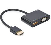 Gembird A-HDMIM-HDMIFVGAF-01 tarjeta y adaptador de interfaz HDMI, VGA