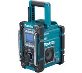 Makita DMR301 radio Portátil Digital Negro, Verde azulado