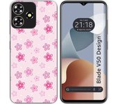 Funda Silicona Zte Blade V50 Design 4G Flores