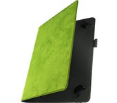 Funda Tableta Soporte de vídeo y teclado magnético Serie Trifold verde