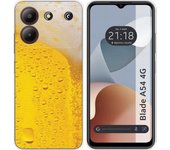 Funda Silicona Zte Blade A54 4G Cerveza