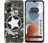 Funda Silicona Zte Blade A54 4G Camuflaje 02
