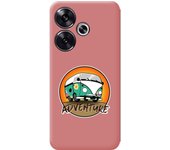 Funda Silicona Rosa Xiaomi Poco F6 5G Adventure