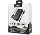 Cargador Red Universal Orden. Portátiles 65w Automático COOL + 11 conectores (USB QC3.0)