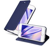 Funda Libro para Apple iPhone 6 PLUS / iPhone 6S PLUS en CLASSY AZUL OSCURO - Cubierta Proteccion con Cierre Magnetico, Tarjetero y Funcion de Suporte - Etui Case Cover Carcasa