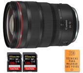 RF 24-70 mm f/2,8L IS USM + 2 SanDisk 128GB Extreme PRO UHS-II SDXC 300 MB/s + PDF  pulgadas pulgadas20 TÉCNICAS PAR