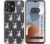 Funda Silicona Zte Blade V50 Design 4G Perros 12