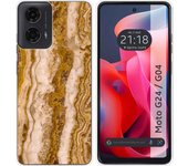 Funda Silicona Motorola Moto G04 / G24 Mármol 10