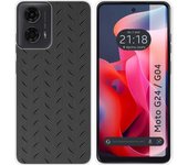Funda Silicona Motorola Moto G04 / G24 Metal