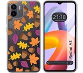 Funda Silicona Transparente Xiaomi Redmi A2 Otoño