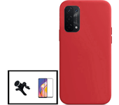 Kit de soporte magnético de automóvil fortalecido + cubierta de silicona líquida