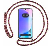 Funda Colgante Vivo Y17s Rosa / Dorado