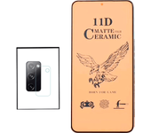 Kit de vidrio templado CeramicGlass Cover Full + Camara Film para Samsung Galaxy S20 Fe