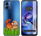 Funda Silicona Motorola Moto G14 Tigre