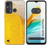 Funda Silicona ZTE Blade A53 Plus Cerveza