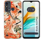 Funda Silicona ZTE Blade A53 Plus Mármol 12