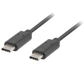 Lanberg CA-CMCM-31CU-0030-BK cable USB 3 m USB 3.2 Gen 1 (3.1 Gen 1) USB C Negro
