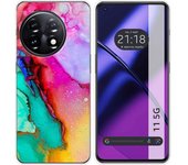 Funda Silicona Oneplus 11 5G Mármol 15