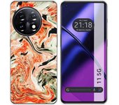 Funda Silicona Oneplus 11 5G Mármol 12