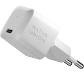 Native Union FAST-PD30-2-WHT-EU cargador de dispositivo móvil Portátil, Smartphone, Tableta Blanco Corriente alterna Carga rápida Interior