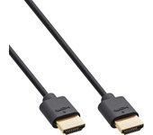 InLine 17933S cable HDMI 0,3 m HDMI tipo A (Estándar) Negro