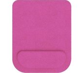 Alfombrilla con reposa muÑecas nr9256 / espuma efecto memoria / rosa / one+