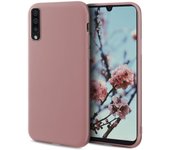 Minimalist Series Funda Silicona para Samsung A50, Rosa Palo con Acabado Mate, Cover Carcasa de TPU