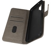 Funda Samsung Galaxy A13 Tarjetero Soporte Vídeo gris