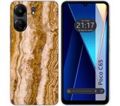 Funda Silicona Xiaomi Poco C65 Mármol 10