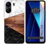 Funda Silicona Xiaomi Poco C65 Mármol 11