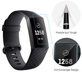 Hydrogel Full Cover Full SmartWatch Protective Fell para Fitbit Charge 3