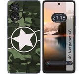 Funda Silicona TCL 40 NXTPAPER Camuflaje 01