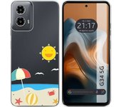 Funda Silicona Motorola Moto G34 5G Playa