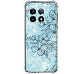Funda Silicona Antigolpes Oneplus 11 5G Flores 03