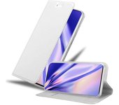 Funda Libro para Samsung Galaxy NOTE 10 en CLASSY PLATEADO - Cubierta Proteccion con Cierre Magnetico, Tarjetero y Funcion de Suporte - Etui Case Cover Carcasa