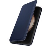 Funda Tarjetero Samsung Galaxy S23 FE Doble Lengüeta Función Azul oscuro