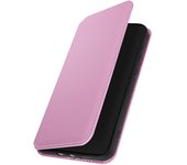 Funda Tarjetero Samsung Galaxy S24 Plus Doble Lengüeta Función Rosa Claro